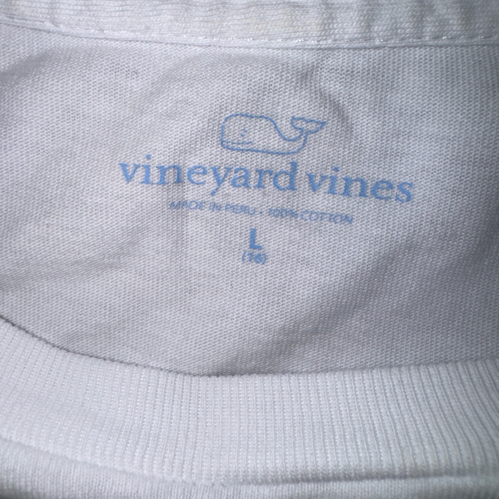 Vineyard Vines White Short Sleeve Tee - Picture 3 of 3